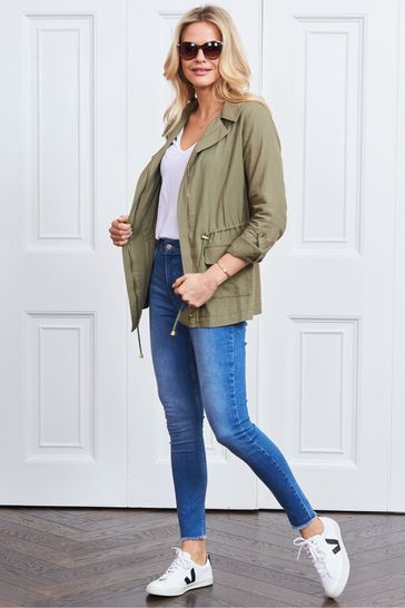 Green cargo outlet jacket outfit