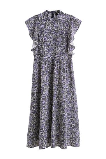 Next navy outlet ditsy dress