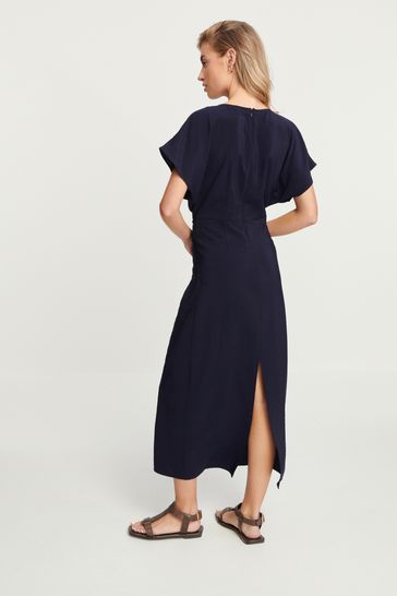 Next navy midi dress hotsell
