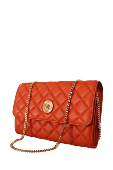 Versace quilted shop icon evening bag