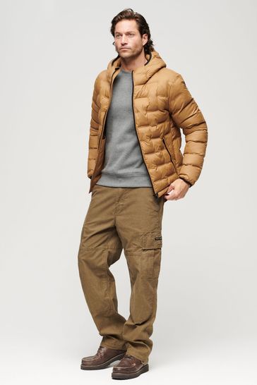 Short quilted puffer jacket sales
