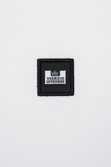 Weekend offender white polo sales