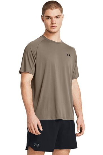 Under Armour Taupe Brown Tech 2 T-Shirt