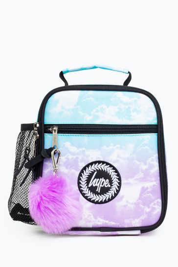 Blue lunch bag discount