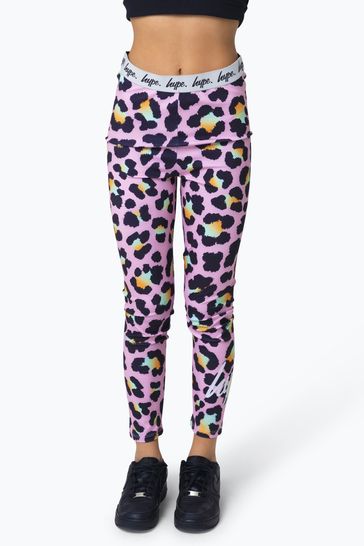 Buy Hype. Girls Multi Disco Leopard Leggings from Next Bahrain