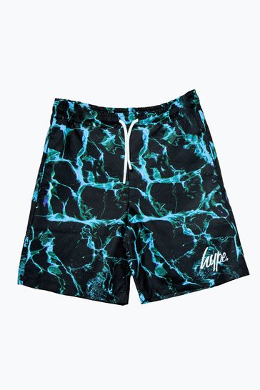 Hype. Boys Blue Multi Xray Pool Swim Shorts
