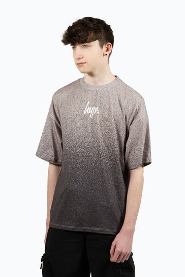 Buy Hype. Boys Multi Speckle Fade Small Script Brown T Shirt from Next Bahrain