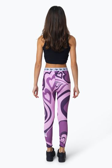 Buy Hype. Kids Pink Swirl Heart Leggings from Next Bahrain