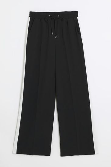 Buy River Island Tailored Wide Leg Side Stripe Joggers from Next Turkey