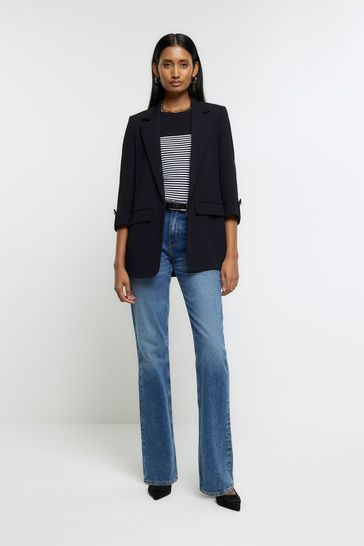 Buy River Island Turn Back Sleeve Blazer bei Next Deutschland
