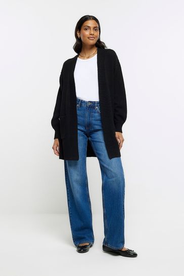 River island deals blue cardigan