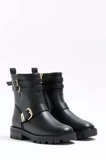 River island biker best sale boots