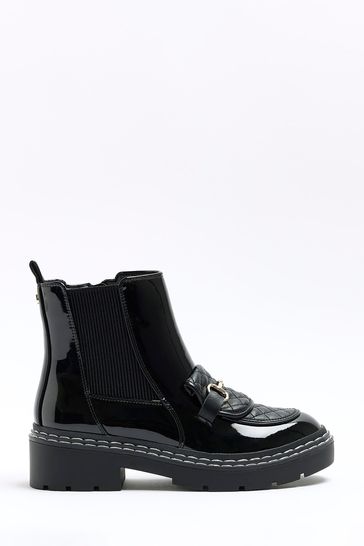 Chunky boots sales river island