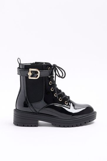 Wide fit boots river island 2025