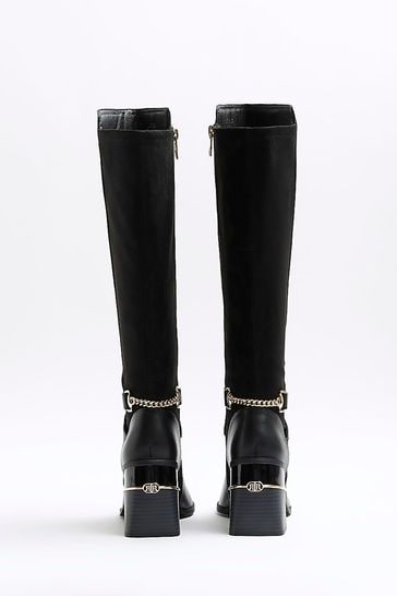 River island clearance heeled boots