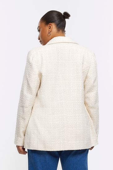 Buy River Island Plus Boucle Blazer bei Next Deutschland