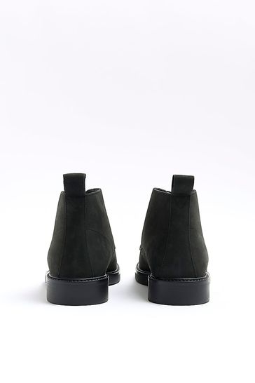 Buy River Island Leather Casual Chukka Boots from the Laura Ashley online shop