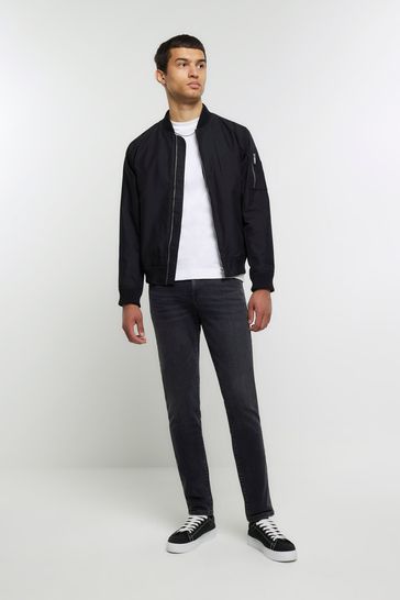 River Island Black Skinny Fit Jeans