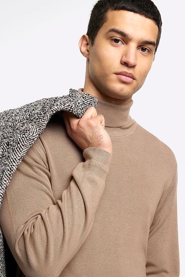 Turtle neck jumper river island cheap