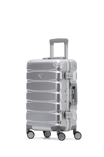 Flight Knight Silver Premium Hard Shell ABS Cabin Carry On Case