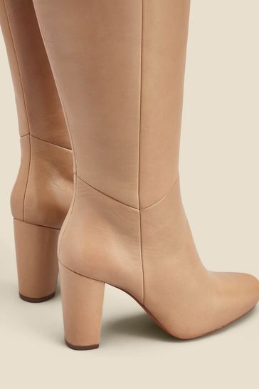 Buy Sosandar Leather Knee High Boots from Next Bahrain