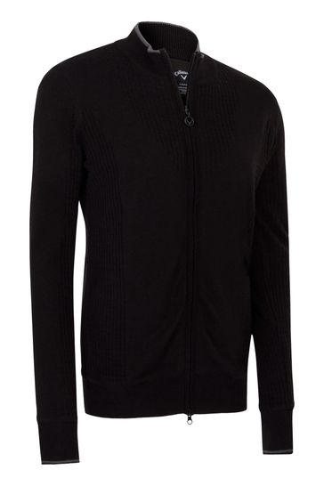 Buy Callaway Apparel Ladies Blue Golf Lined Windstopper Full Zipped Sweater from Next Sweden