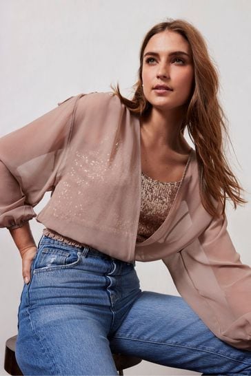 Mint velvet shop wrap top