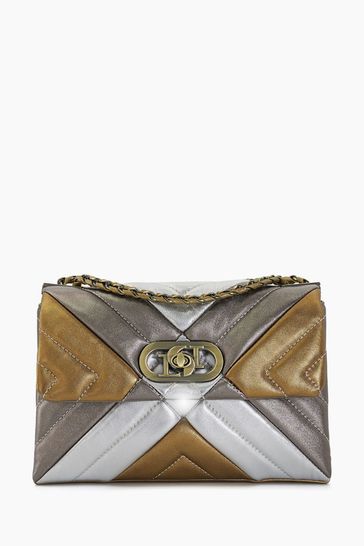 Buy Dune London Regent Small Quilted Shoulder Bag from Next Luxembourg