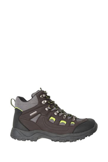 Mountain Warehouse Green Mens Adventurer Waterproof Walking Boots