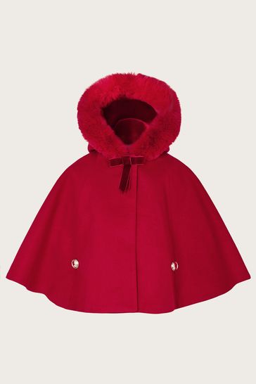 Baby 2024 fur cape
