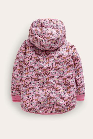 Sherpa lined deals anorak jacket pink