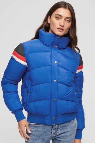 Blue hot sale short jacket
