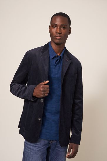 Blue cord jacket new arrivals