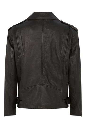 Mint velvet best sale grey leather jacket