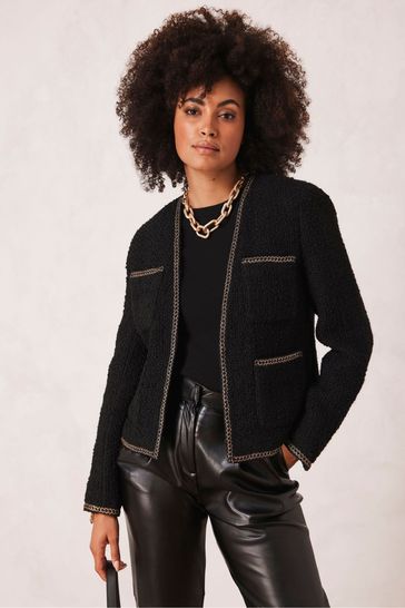 Mint velvet cropped hot sale pea coat