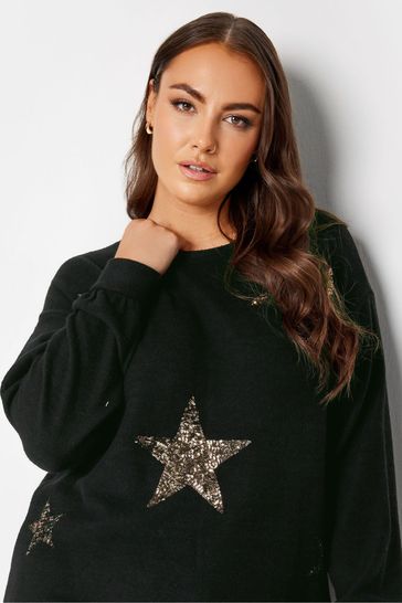 Next sequin star jumper online
