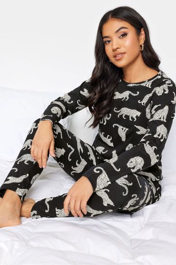 Petite online cuffed pyjamas