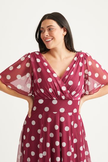 Scarlett and jo shop polka dot dress
