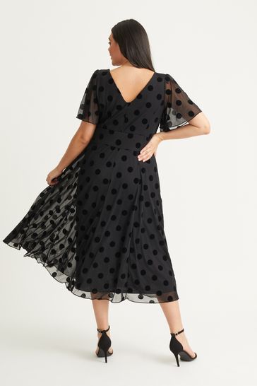 Scarlett and jo polka dot dress hotsell