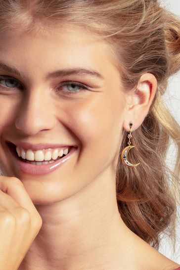 Thomas Sabo Gold Royalty Star Earrings