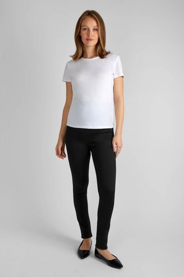 Black skinny maternity jeans uk online