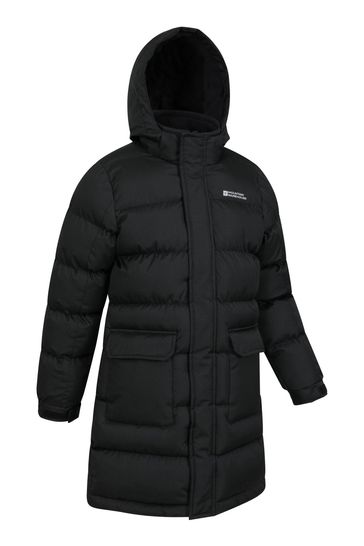Buy Mountain Warehouse Black Kids Snow Water Resistant Fleece