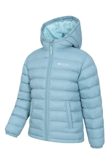 Buy Mountain Warehouse Blue Kids Seasons Water Resistant Padded