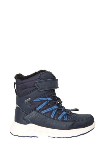 Mountain Warehouse Blue Kids Denver Waterproof Snow Boots