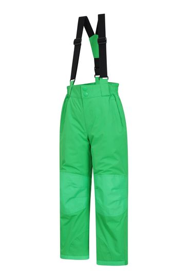 Green sales ski pants