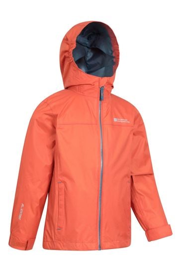 Mountain Warehouse Orange Kids Torrent Waterproof Jacket