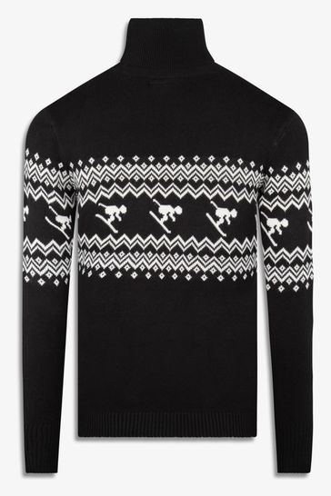 Slim fit christmas jumper discount