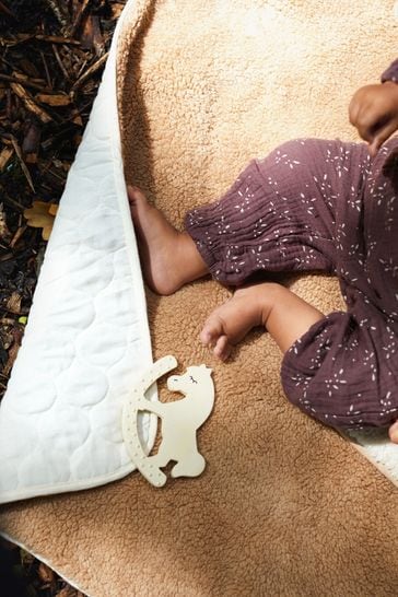 Fleece lined 2025 baby blanket