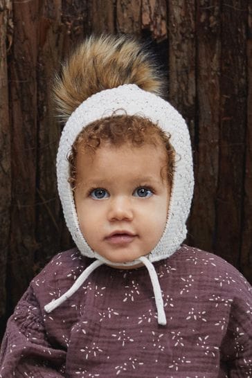 Baby pom pom beanie outlet australia