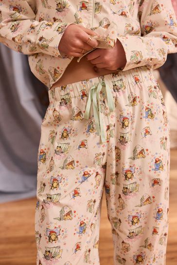 Buy Cath Kidston Paddington 100 Cotton Poplin Button Through Pyjamas from the Laura Ashley online shop